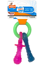 Nylabone Nylabone Puppy Chew Teething Pacifier Bacon Flavor - X-Small