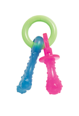 Nylabone Nylabone Puppy Chew Teething Pacifier Bacon Flavor - X-Small