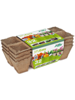 Jiffy Jiffy Biodegradable Seed Starting Peat Strips - 4 Strips (32 Pots)