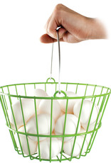 Ware Ware Coated Wire Egg Basket