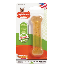 Nylabone NYLABONE FLEXIBLE CHICKEN-WOLF/MEDIUM