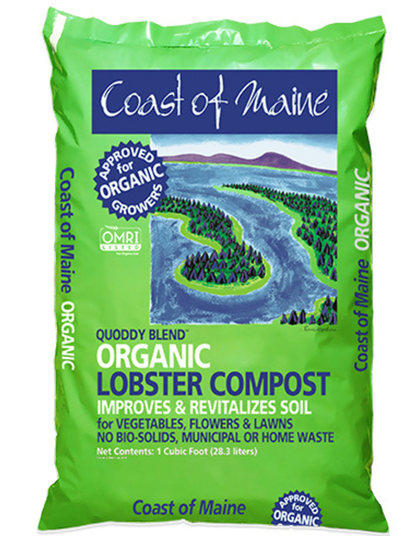 Coast of Maine Coast of Maine Quoddy Blend Lobster Compost Soil - 1 cu ft