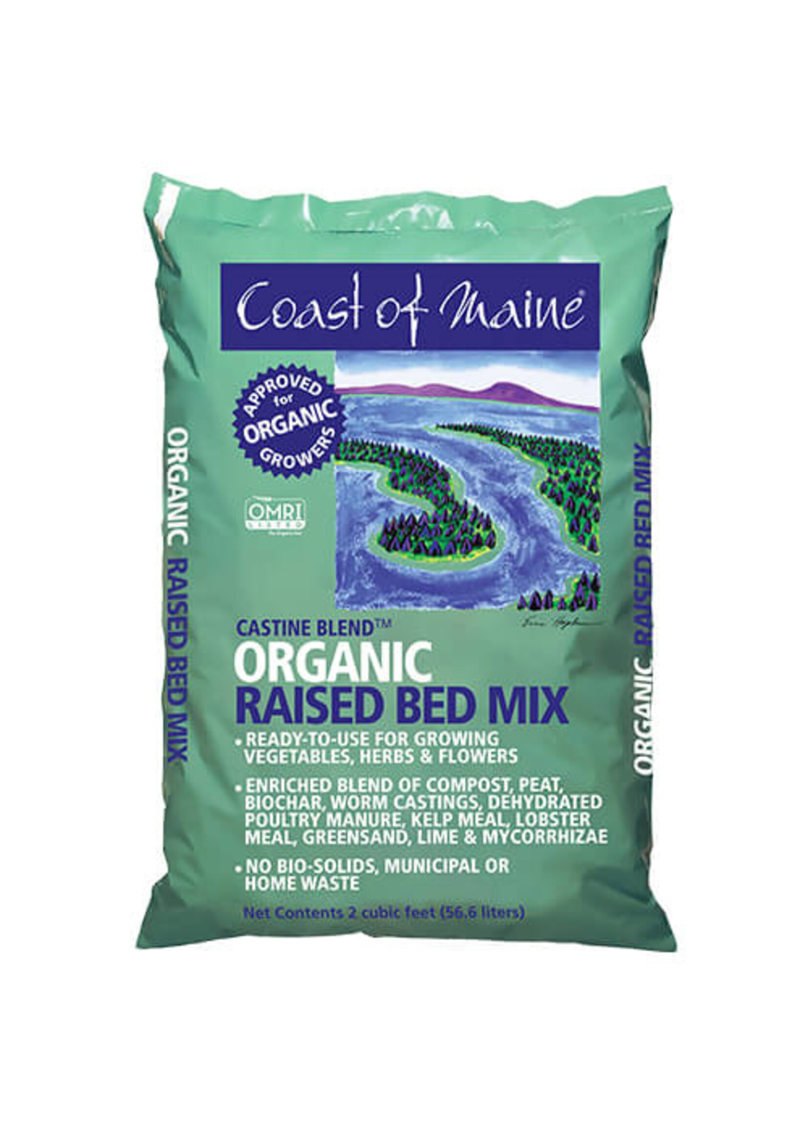 Coast of Maine Coast of Maine Castine Blend Organic Raised Bed Mix - 2 cu ft