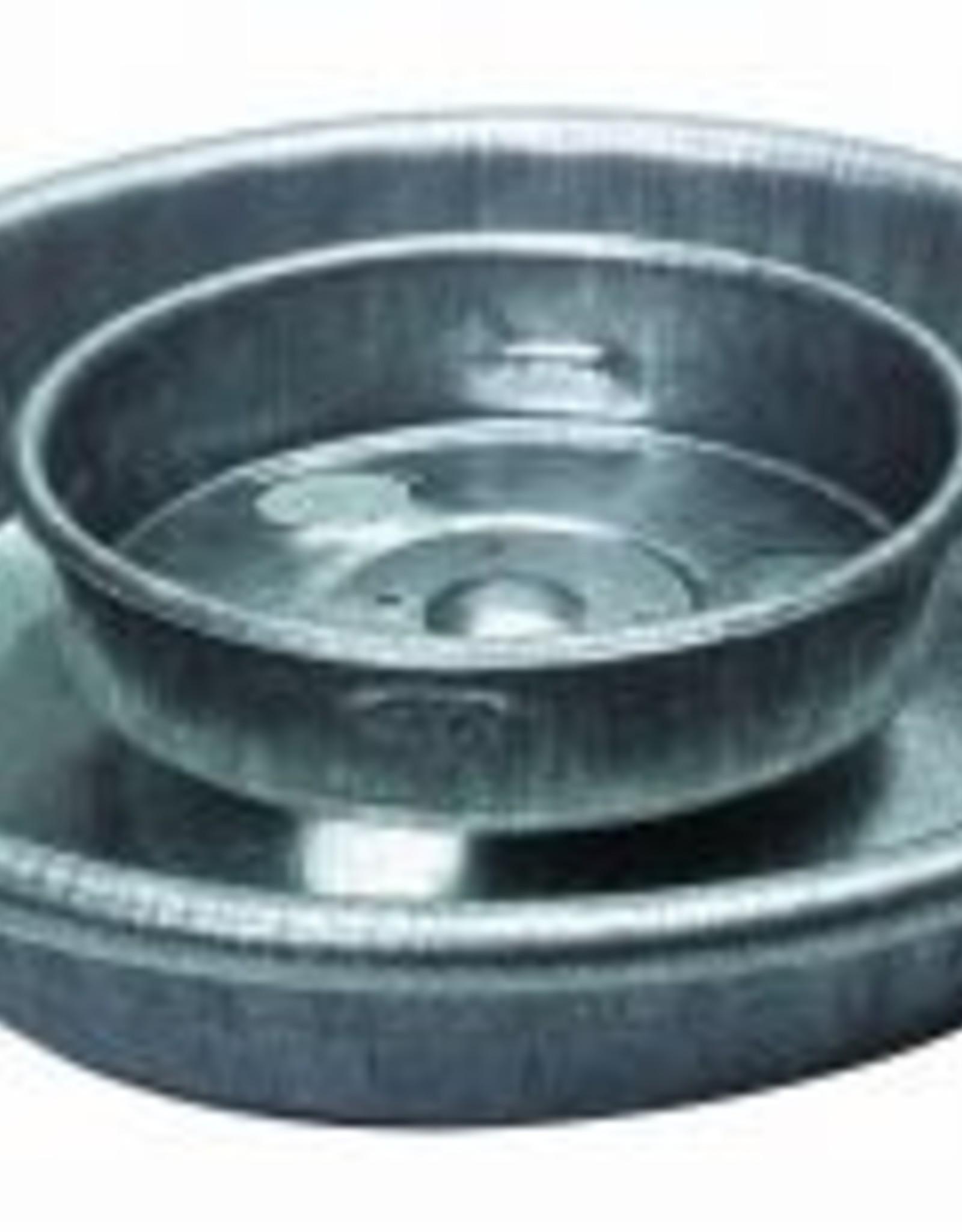 MILLER MANUFACTURING WATERER BASE GALV FOR QUART JAR