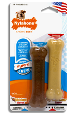 Nylabone NYLABONE PUPPY CHEW TWIN PACK-PETITE
