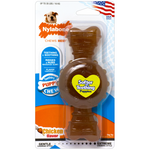 Nylabone NYLABONE PUPPY TEETHING RING BONE CHICKEN- WOLF/MEDIUM