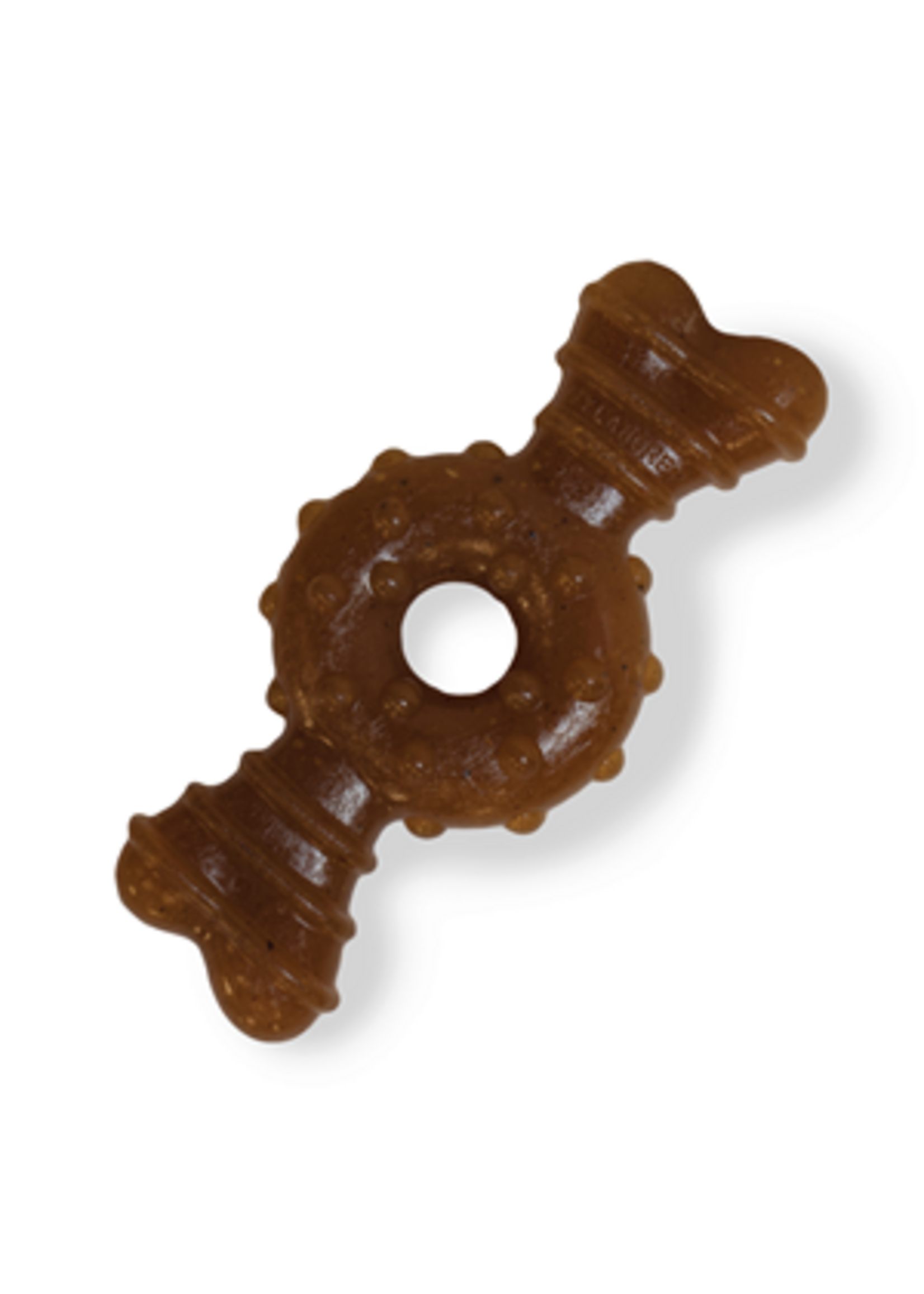 Nylabone NYLABONE PUPPY TEETHING RING BONE CHICKEN- PETITE