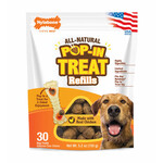 Nylabone Nylabone All-Natural Pop-In Dog Treat Refills Chicken All Sizes (30 Count)