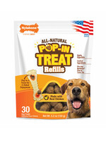 Nylabone Nylabone All-Natural Pop-In Dog Treat Refills Chicken All Sizes (30 Count)