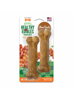 Nylabone NYLABONE EDIBLE BACON-PETITE 2PK