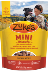ZUKES PERFORM PET NUTRITION TREATS DOG ZUKES MINI CHICKEN 1LB