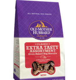 WELLPET LLC OLD MOTHER HUBBARD BISC EXTRA TASTY ASSORTMENT MINI 20OZ