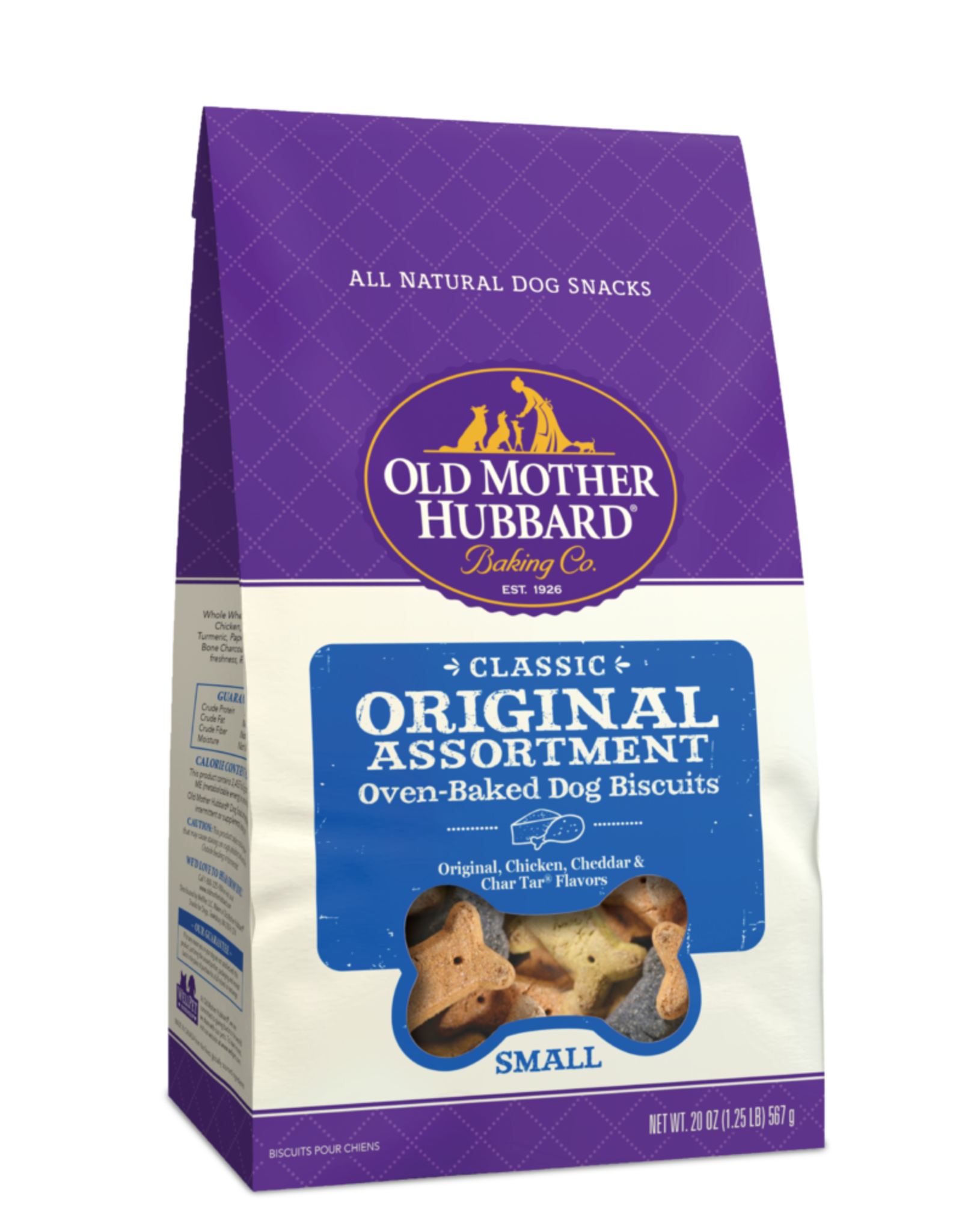 WELLPET LLC OLD MOTHER HUBBARD BISCUITS ASSORTED MINI 20LBS