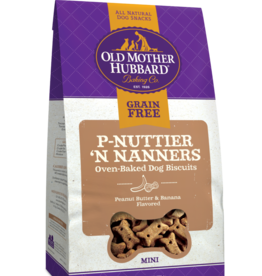 Old Mother Hubbard OLD MOTHER HUBBARD BISCUITS GRAIN FREE P-NUTTIER 'N NANNERS MINI 16OZ