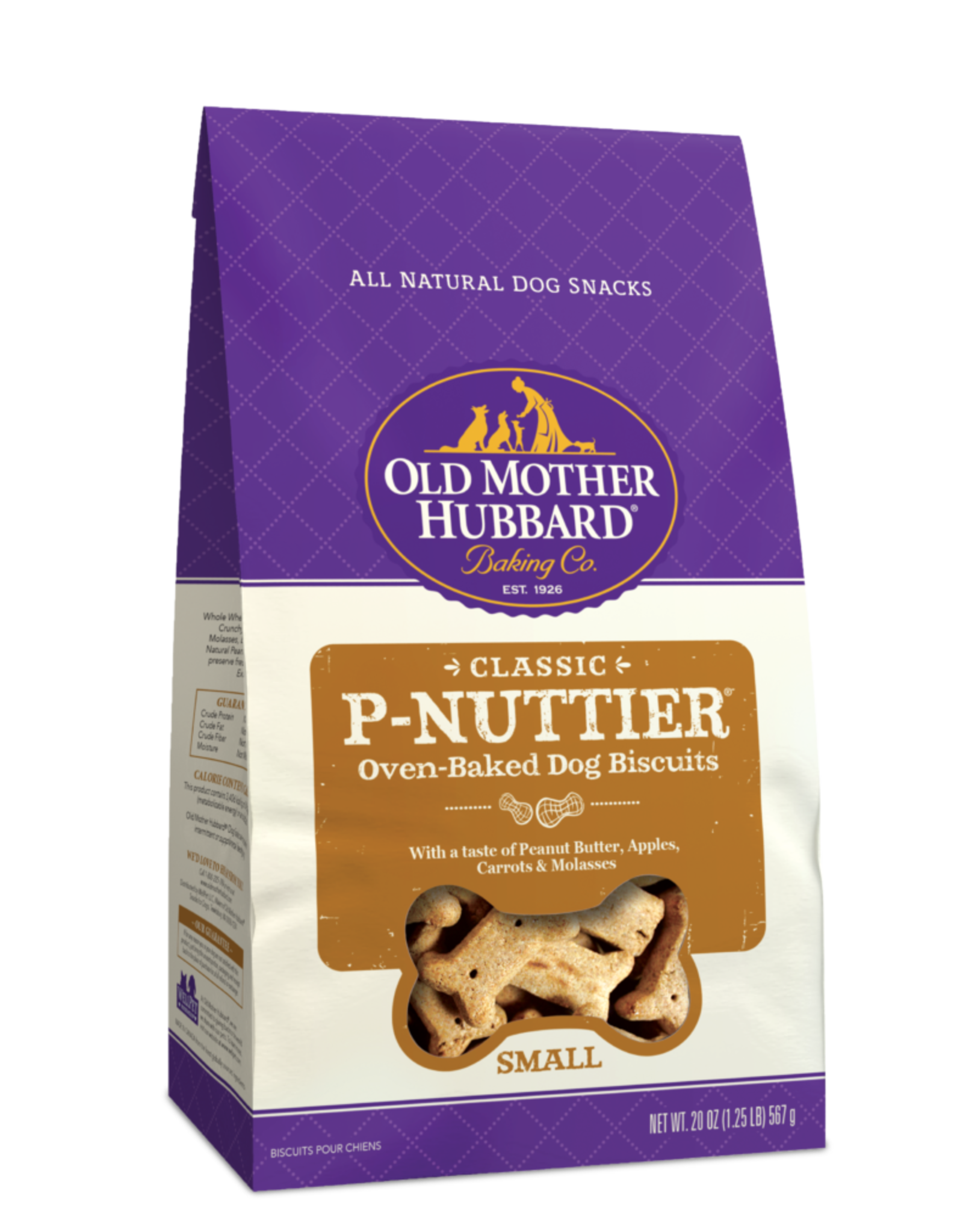 Old Mother Hubbard OLD MOTHER HUBBARD BISCUITS P-NUTTIER MINI 5OZ