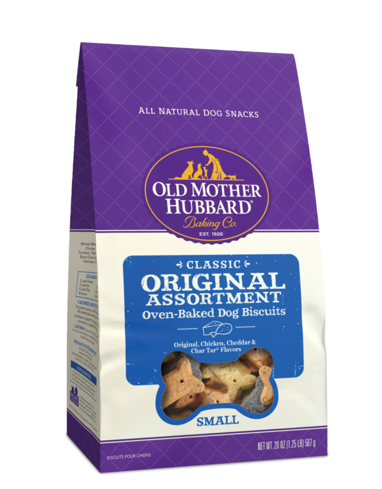 WELLPET LLC OLD MOTHER HUBBARD BISC ASSORTMENT MINI 20OZ