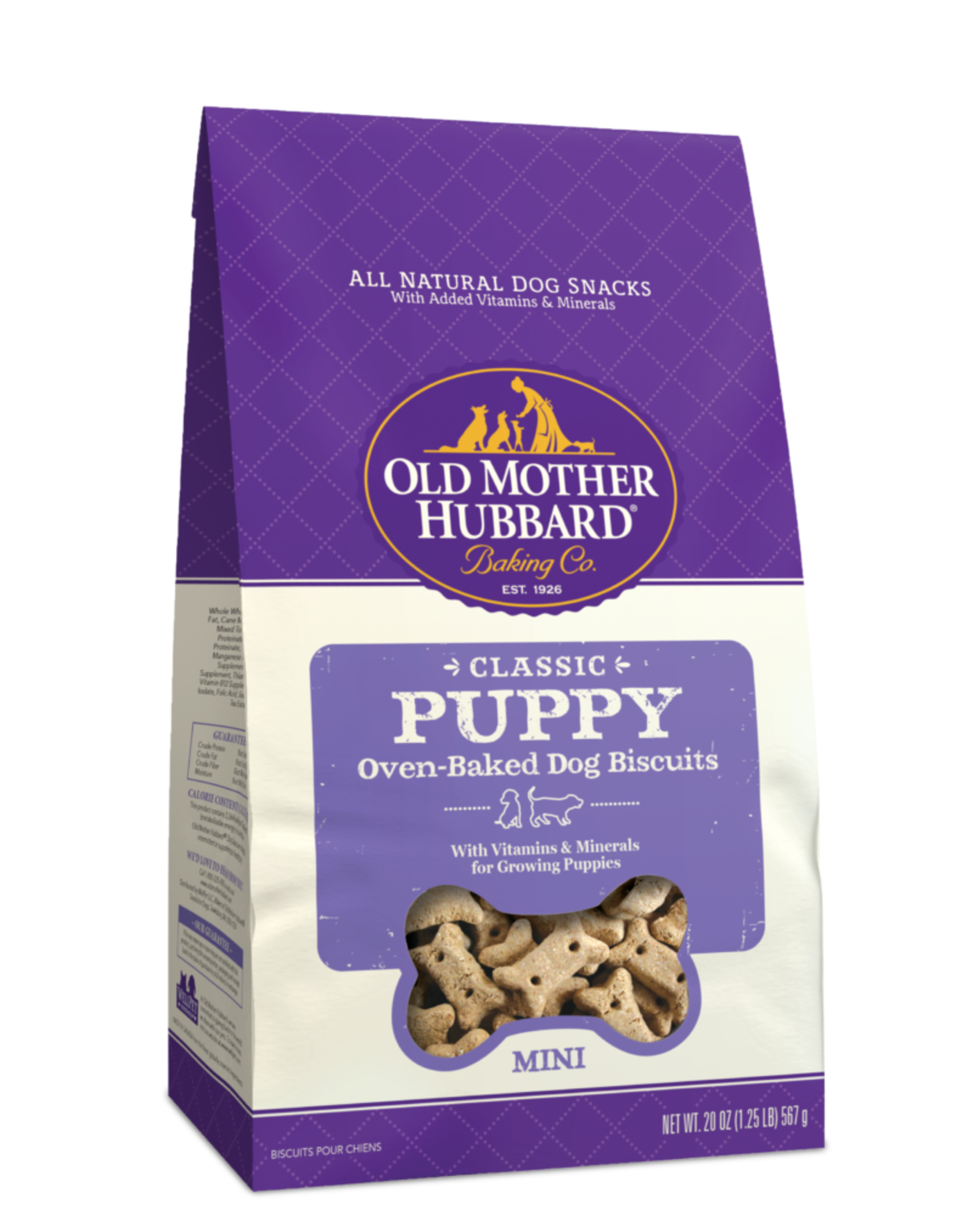 Old Mother Hubbard OLD MOTHER HUBBARD BISCUITS PUPPY MINI 20OZ