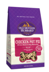 WELLPET LLC OLD MOTHER HUBBARD BISCUITS CHICKEN POT PIE MINI 20OZ