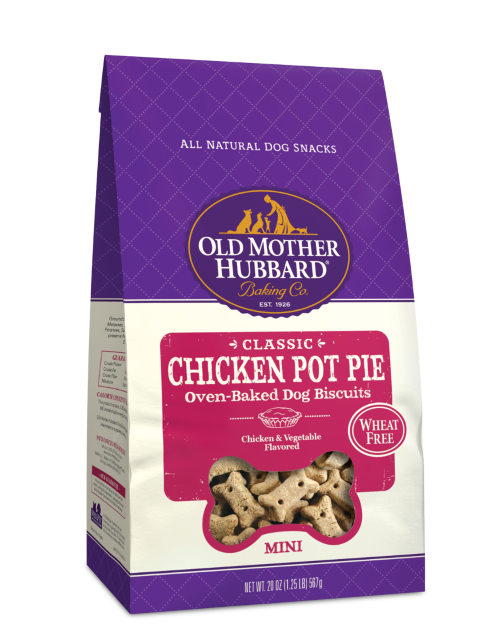 Old Mother Hubbard OLD MOTHER HUBBARD BISCUITS CHICKEN POT PIE MINI 20OZ