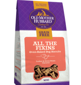 WELLPET LLC OLD MOTHER HUBBARD BISC ALL THE FIXINS MINI 16OZ