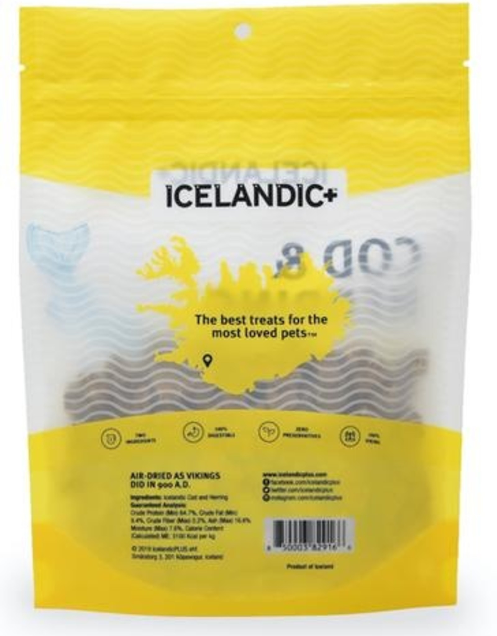 Icelandic+ Icelandic+ Cod & Herring Combo Bites Dog Treats 3.0 oz