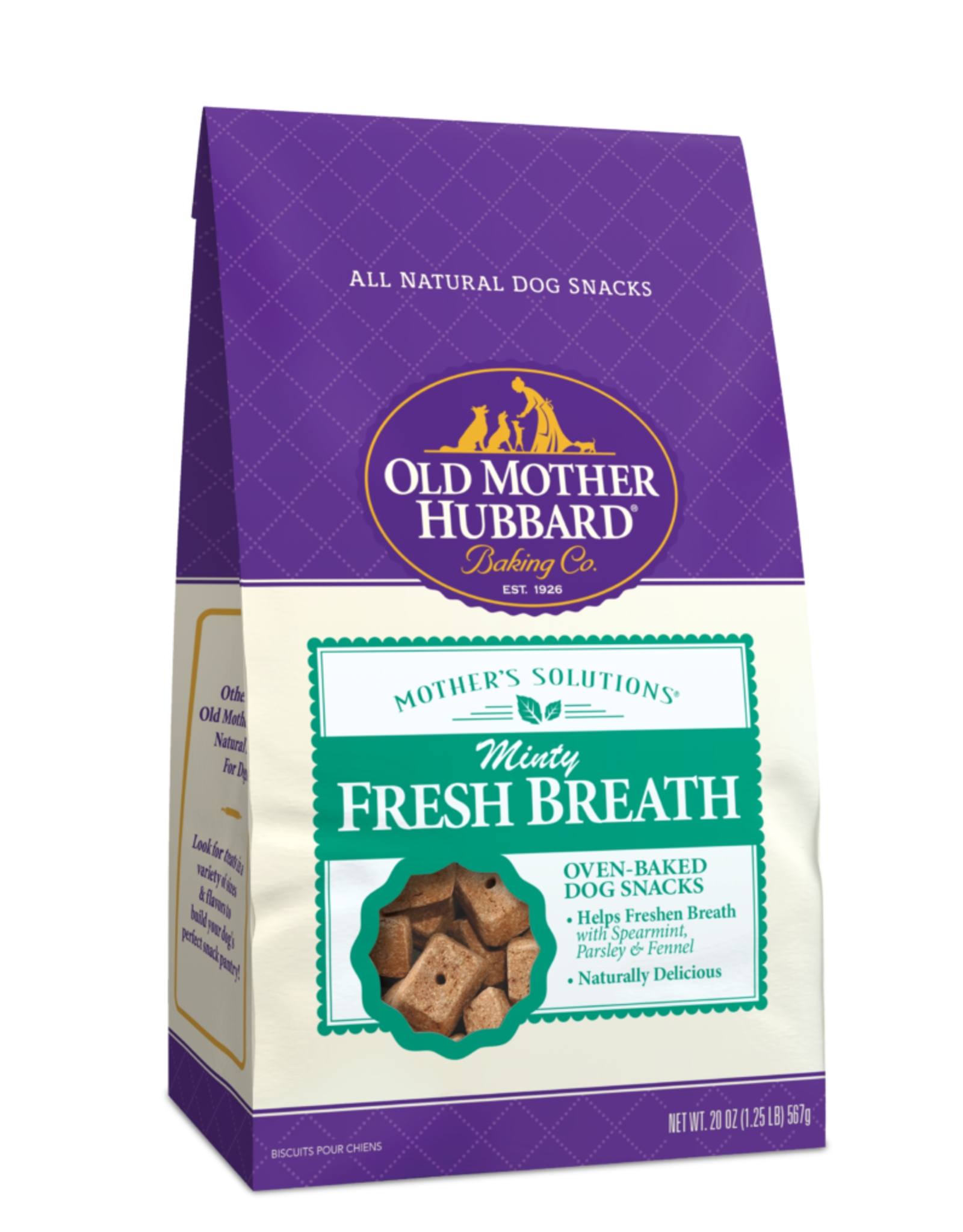 Old Mother Hubbard OLD MOTHER HUBBARD BISC MINTY FRESH BREATH 20OZ