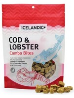 Icelandic+ Icelandic+ Cod & Lobster Combo Bites Dog Treats 3.0 oz