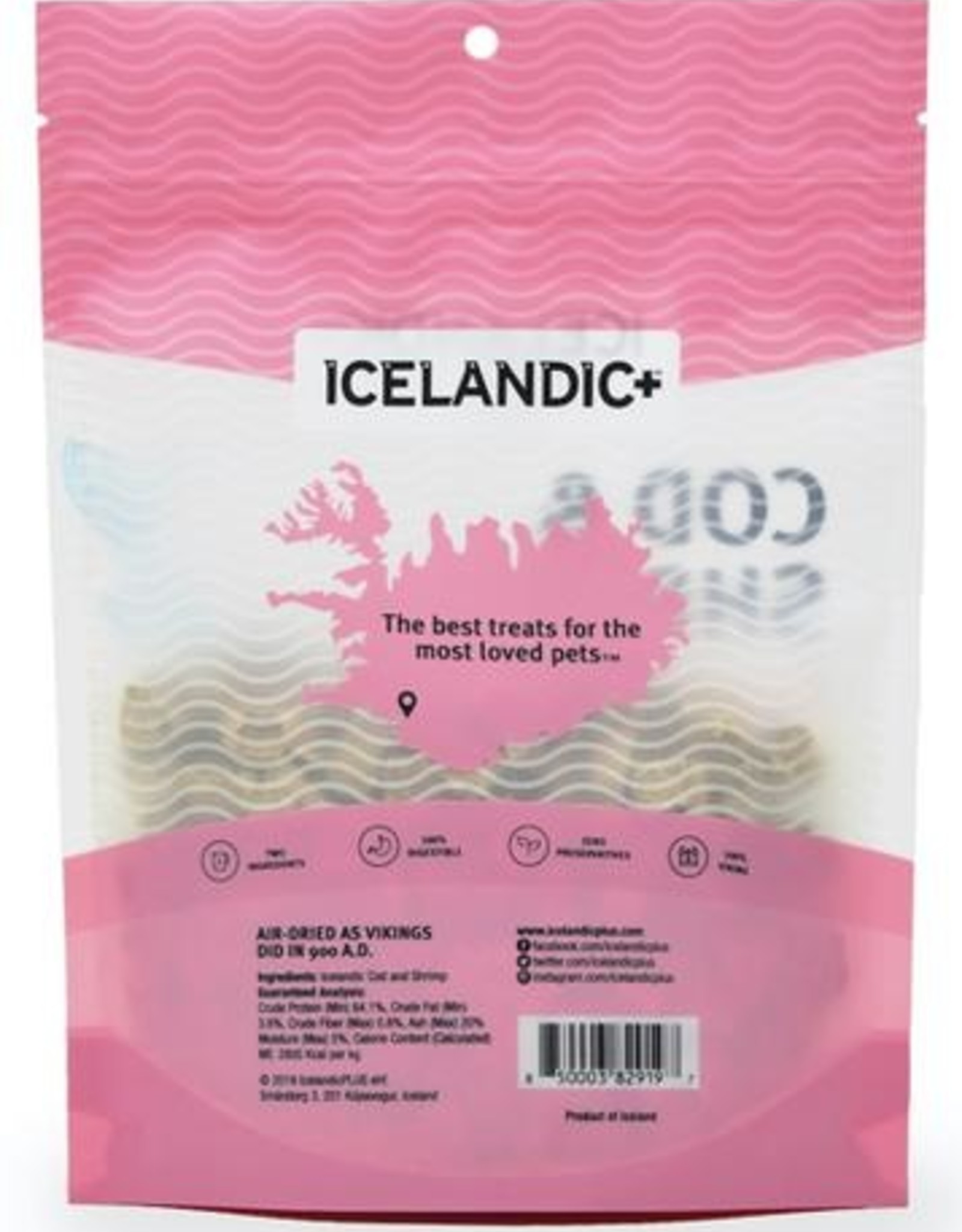 Icelandic+ Icelandic+ Cod & Shrimp Combo Bites Dog Treats 3.0 oz