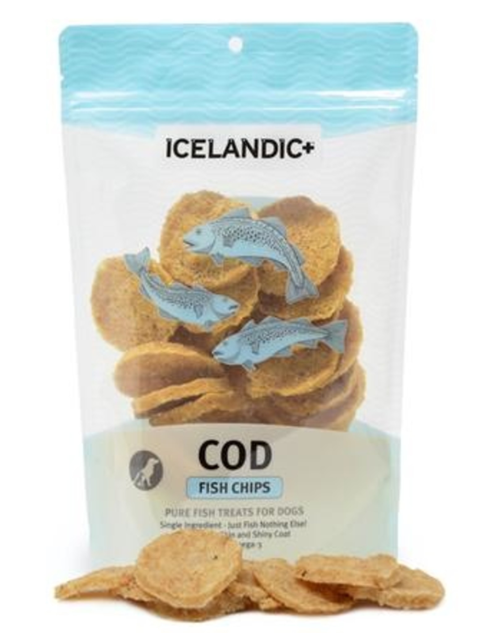 Icelandic+ Icelandic+ Cod Fish Chips Dog Treats 2.5 oz