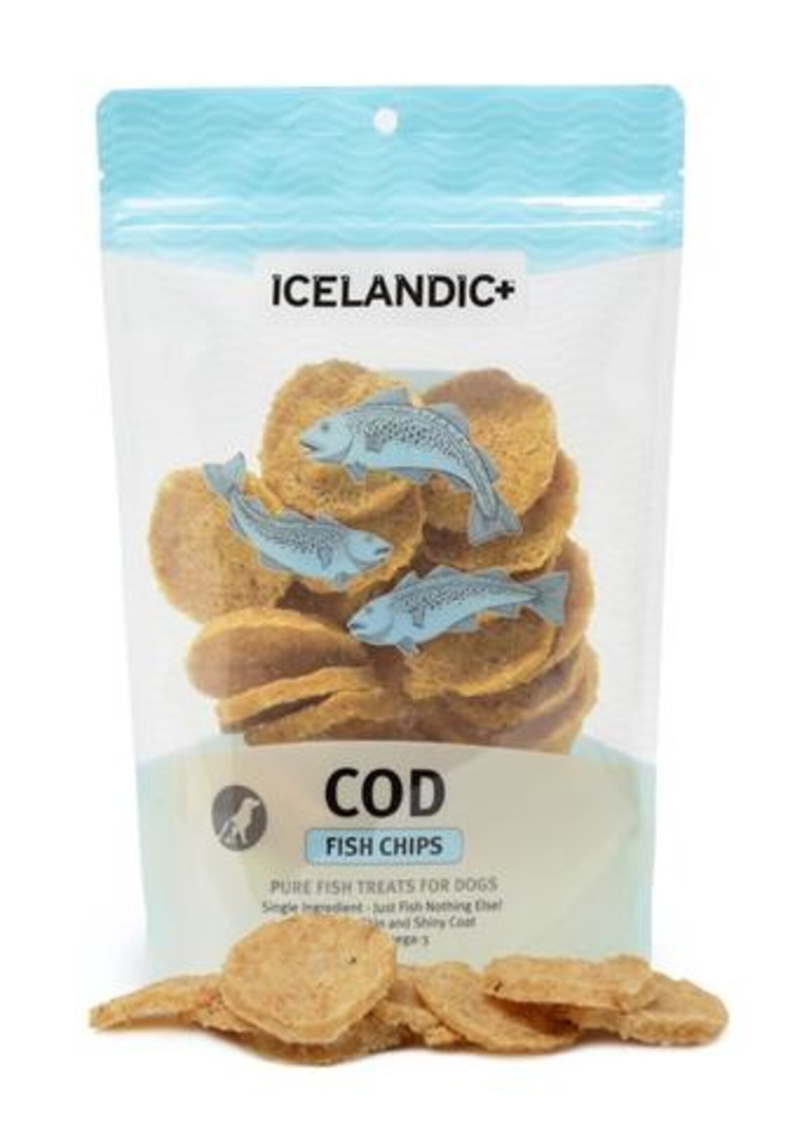 Icelandic+ Icelandic+ Cod Fish Chips Dog Treats 2.5 oz