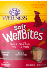 WELLPET LLC Wellness Wellbites Soft Dog Treats BEEF & TURKEY 6 oz