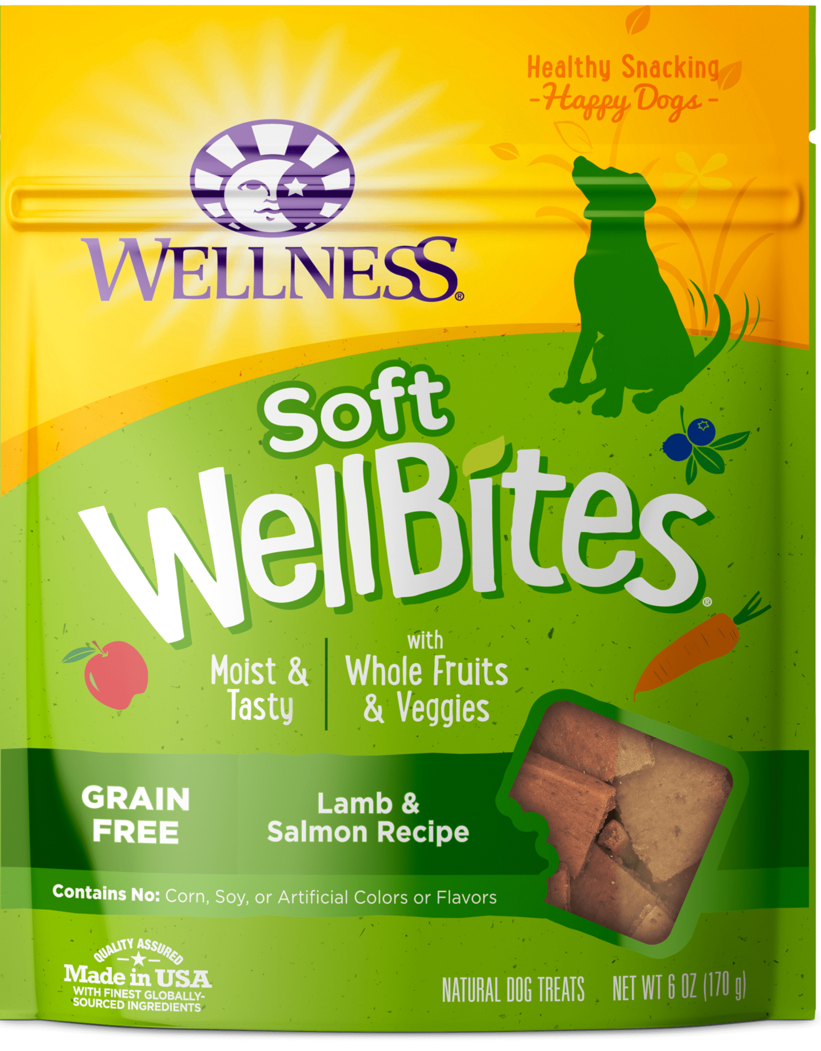 Wellness Wellness Wellbites Soft Dog Treats Lamb & Salmon 6 oz