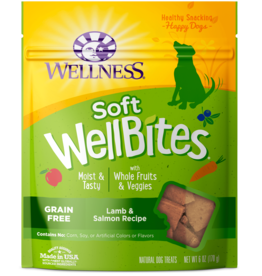 WELLPET LLC Wellness Wellbites Soft Dog Treats Lamb & Salmon 6 oz