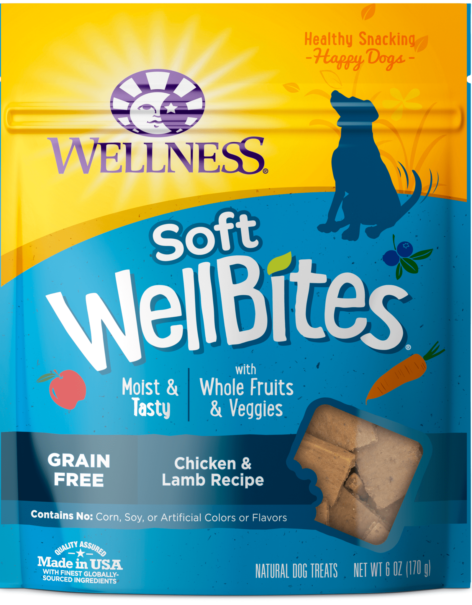 Wellness Wellness Wellbites Soft Dog Treats Chicken & LAMB 6 oz