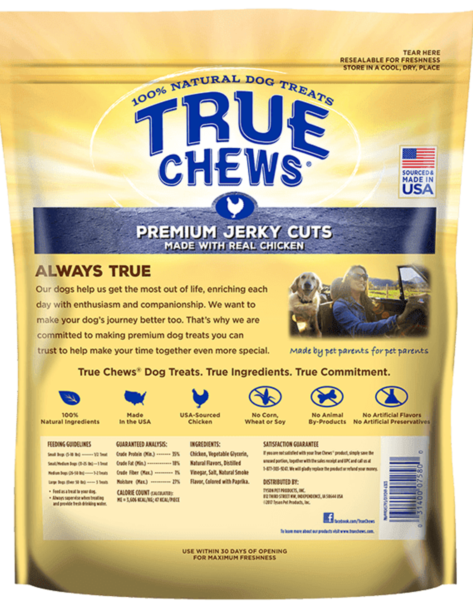 Blue Buffalo Blue Buffalo True Chews Premium Jerky Cuts Dog Treats Chicken 22 oz
