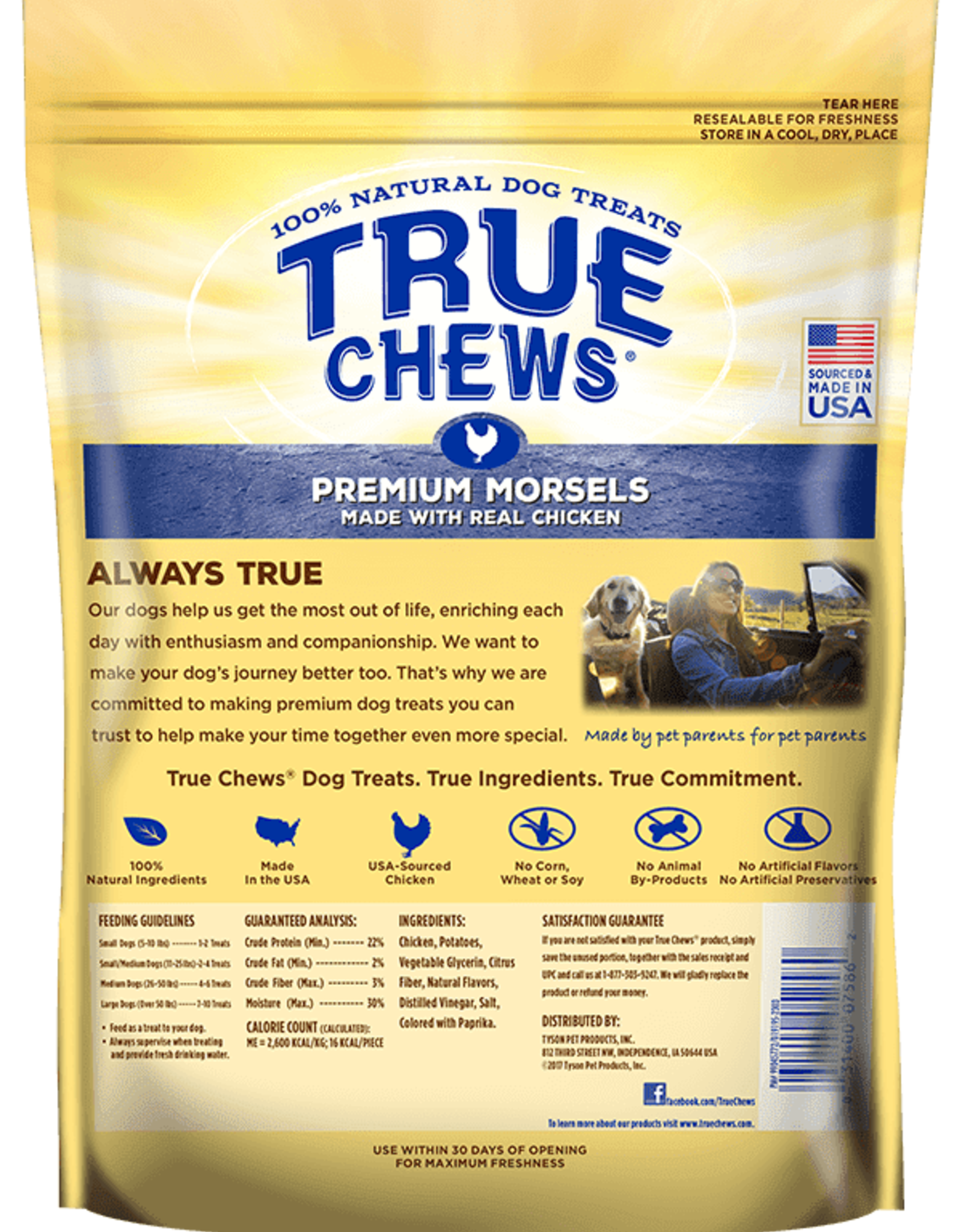 Blue Buffalo Blue Buffalo True Chews Premium Morsels Dog Treats Chicken 11 oz