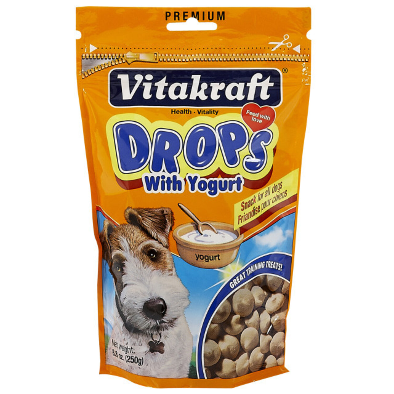 Vitakraft Sun Seed Vitakraft Yogurt Drops Dog Treats - 8.8 oz