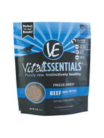 Vital Essentials VITAL ESSENTIALS FREEZE DRIED ENTREE BEEF MINI PATTIES 1LB