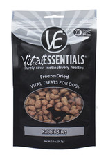 VITAL ESSENTIALS VITAL ESSENTIALS DOG FREEZE-DRIED TREAT BITES RABBIT 2OZ