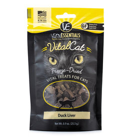 Vital Essentials Vital Essentials Freeze-Dried Duck Liver Cat Treats - .9 oz