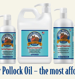 Grizzly Pet Products Grizzly Pollock Oil for Dogs - 16 oz