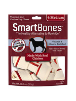 SmartBones SMARTBONES CHICKEN  MEDIUM 4 PACK