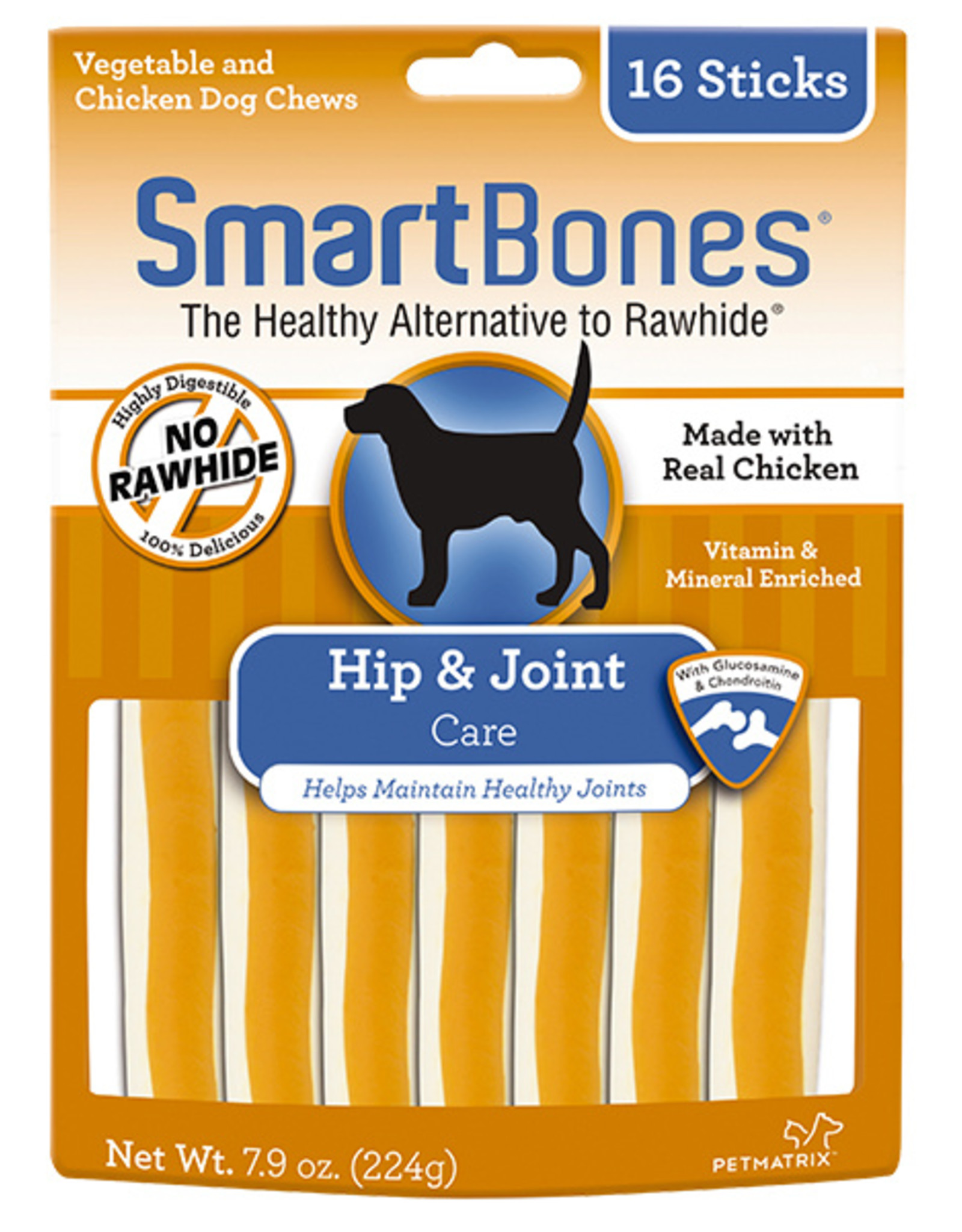 SmartBones SMARTBONES FUNCTIONAL HEALTH CHEWS HIP & JOINT 16 PACK