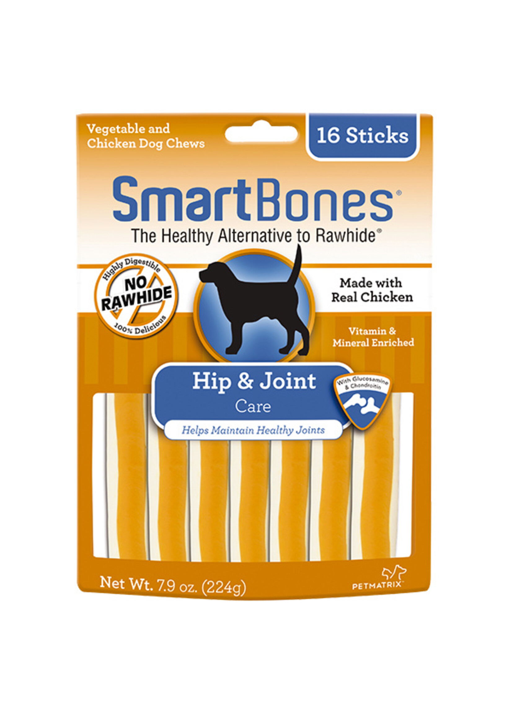 SmartBones SMARTBONES FUNCTIONAL HEALTH CHEWS HIP & JOINT 16 PACK