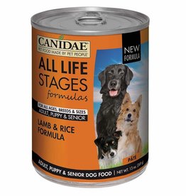 CANIDAE PET FOODS CANIDAE DOG CAN ALL LIFE STAGES LAMB & RICE 13.2OZ CASE OF 12