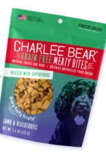 CHARLEE BEAR CHARLEE BEAR DOG MEATY BITES LAMB & BLUEBERRY 2.5OZ pvfd