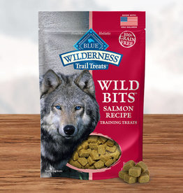 BLUE BUFFALO COMPANY BLUE BUFFALO WILDERNESS TRAIL TREATS SALMON WILD BITS 4OZ