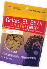 Charlee Bear Charlee Bear Crunch Grain-Free Turkey with Sweet Potato & Cranberry Dog Treats - 8 oz.