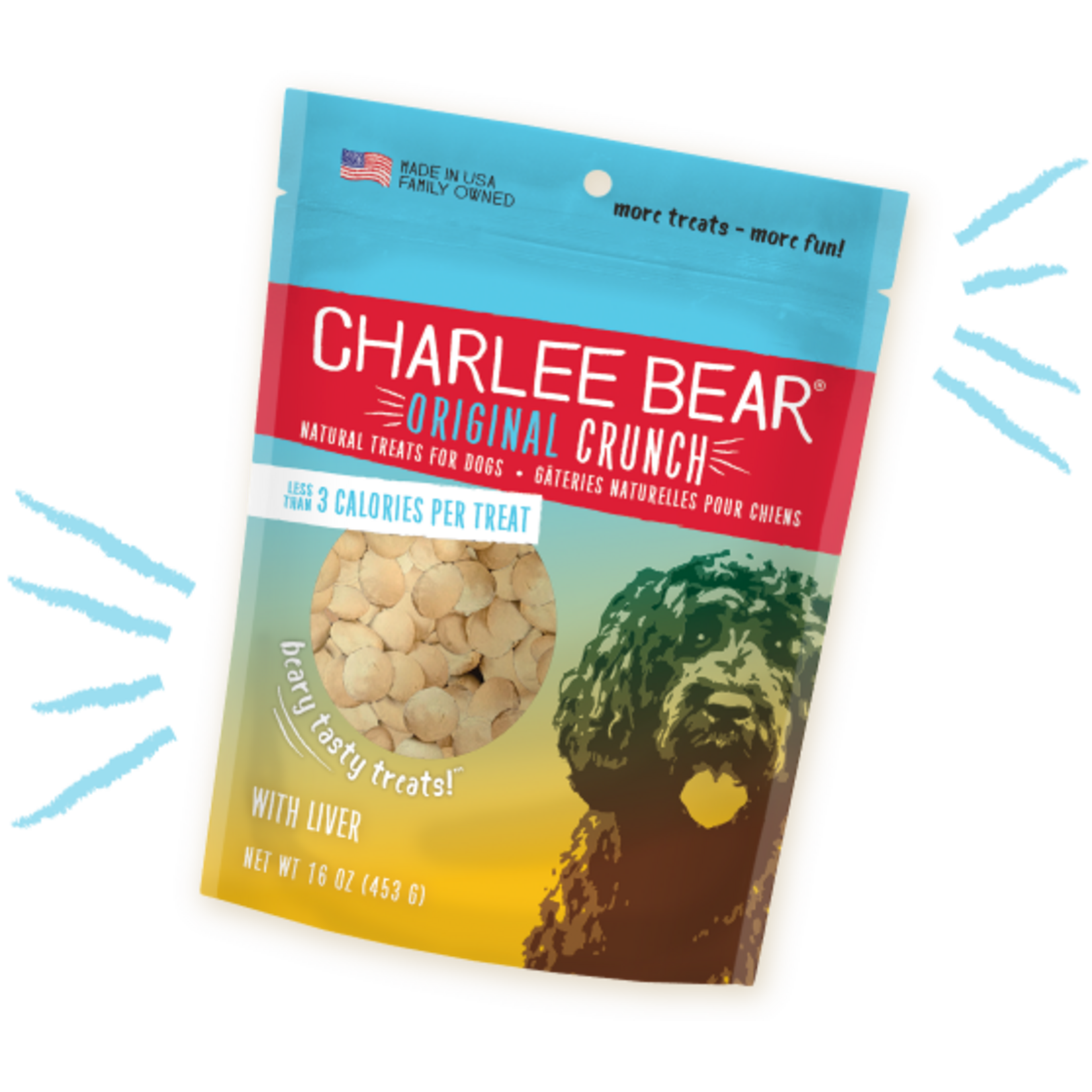 Charlee Bear Charlee Bear Original Liver Dog Treats - 6 oz.