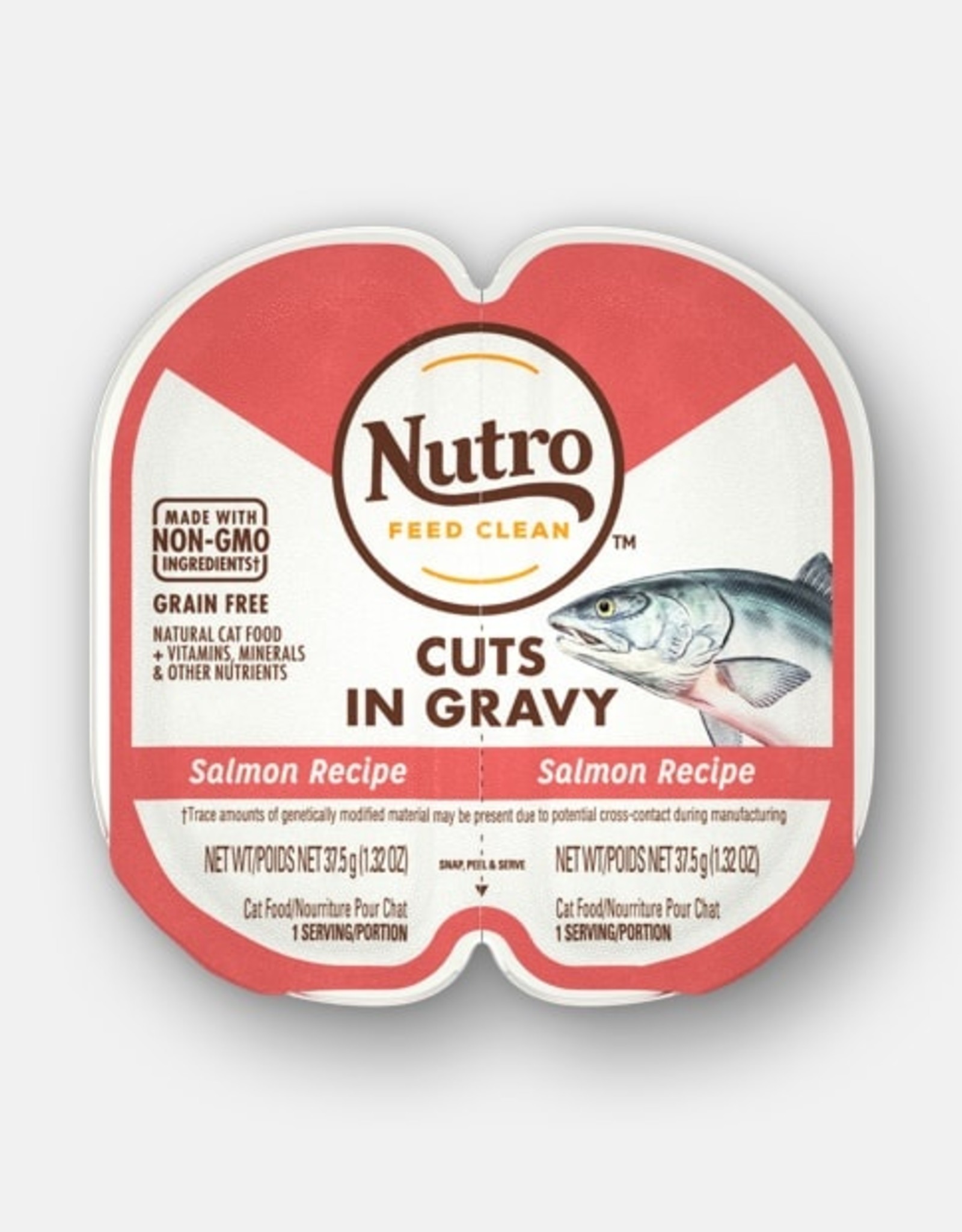 Nutro NUTRO PERFECT PORTIONS CUTS IN GRAVY SALMON 2.65OZ CASE OF 24